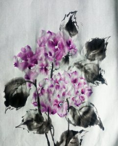 Hortensia japonesa sumie